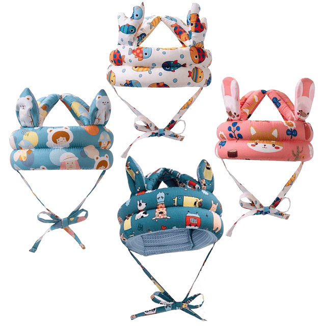 Casco de esponja gateo para bebes - vista 4