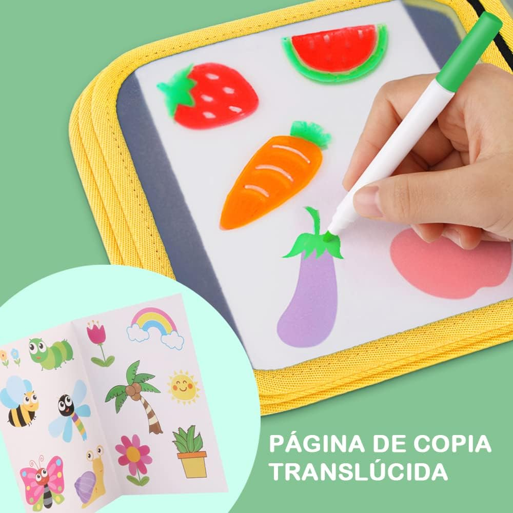 Pizarra Portátil Reutilizable Para Niños - vista 6