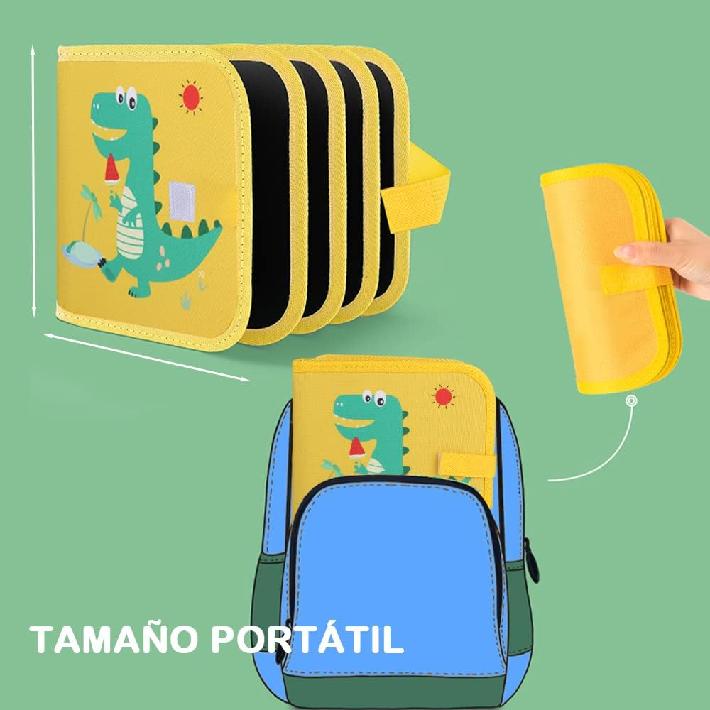 Pizarra Portátil Reutilizable Para Niños - vista 5