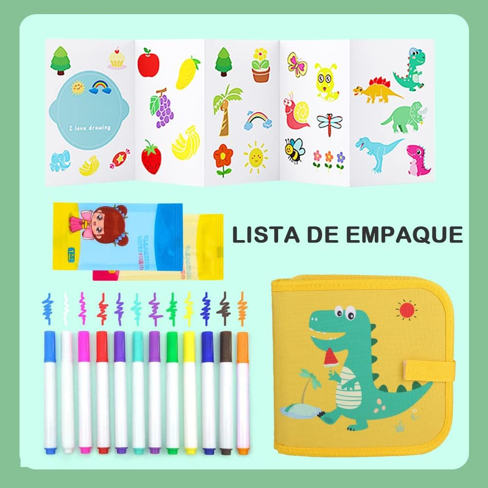 Pizarra Portátil Reutilizable Para Niños - vista 4
