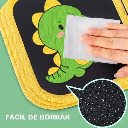 Pizarra Portátil Reutilizable Para Niños - vista 2