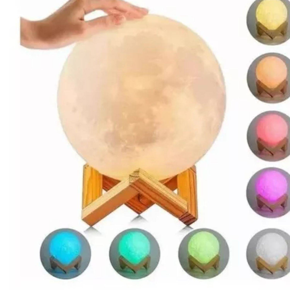 Lámpara Luna 3D