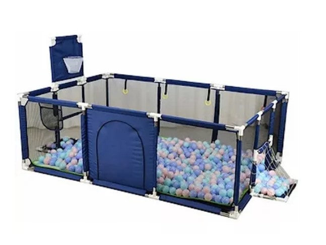 Corral Seguridad Bebes con Aro de Basket - vista 6