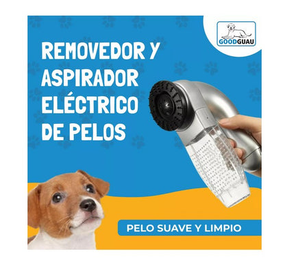 Cepillo Aspirador de Pelo para Mascotas