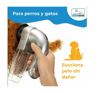 Cepillo Aspirador de Pelo para Mascotas