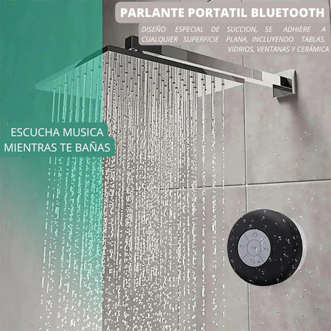 Parlante Bluetooth para Ducha