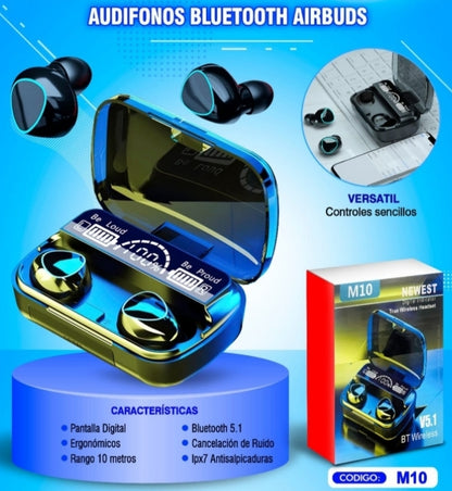 Audífonos Inalámbricos M10