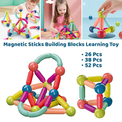 Figuras armadas con el Juego Magnético