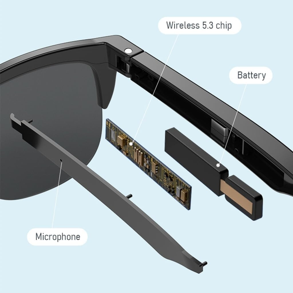 Lentes de Sol con Audífonos Bluetooth
