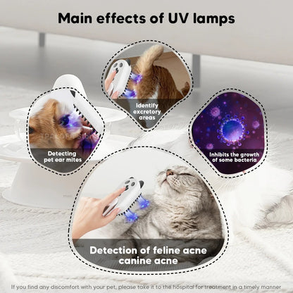 Cepillo a Vapor para Mascota con Luz UV - vista 2