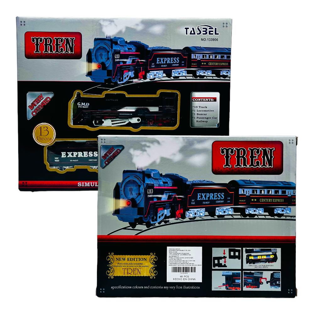 Tren Eléctrico Navideño - vista 3