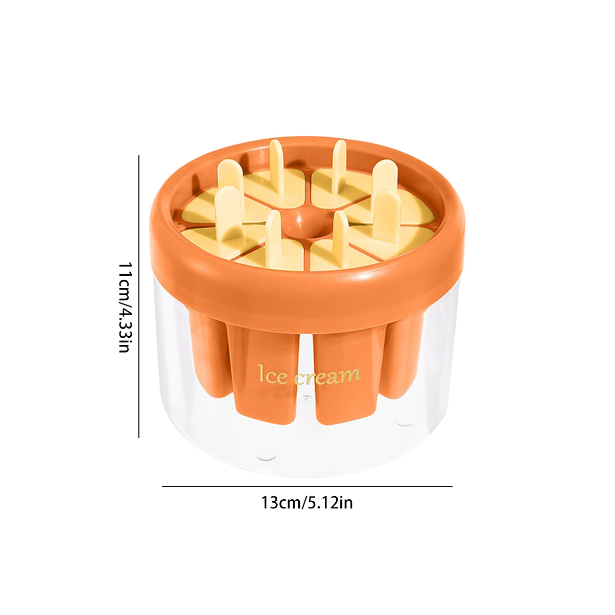 Molde de Silicona para Helados y Paletas