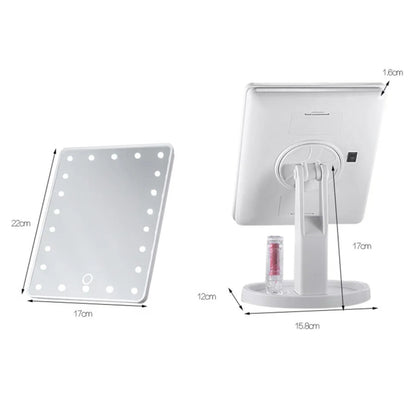 Espejo de Maquillaje LED