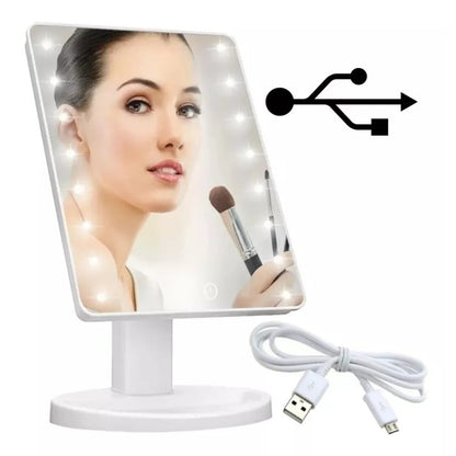 Espejo de Maquillaje LED
