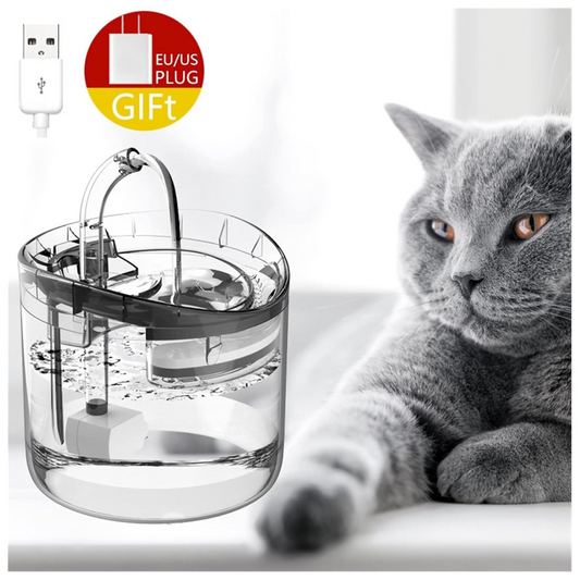 Fuente de Agua para Mascotas 1,6 L