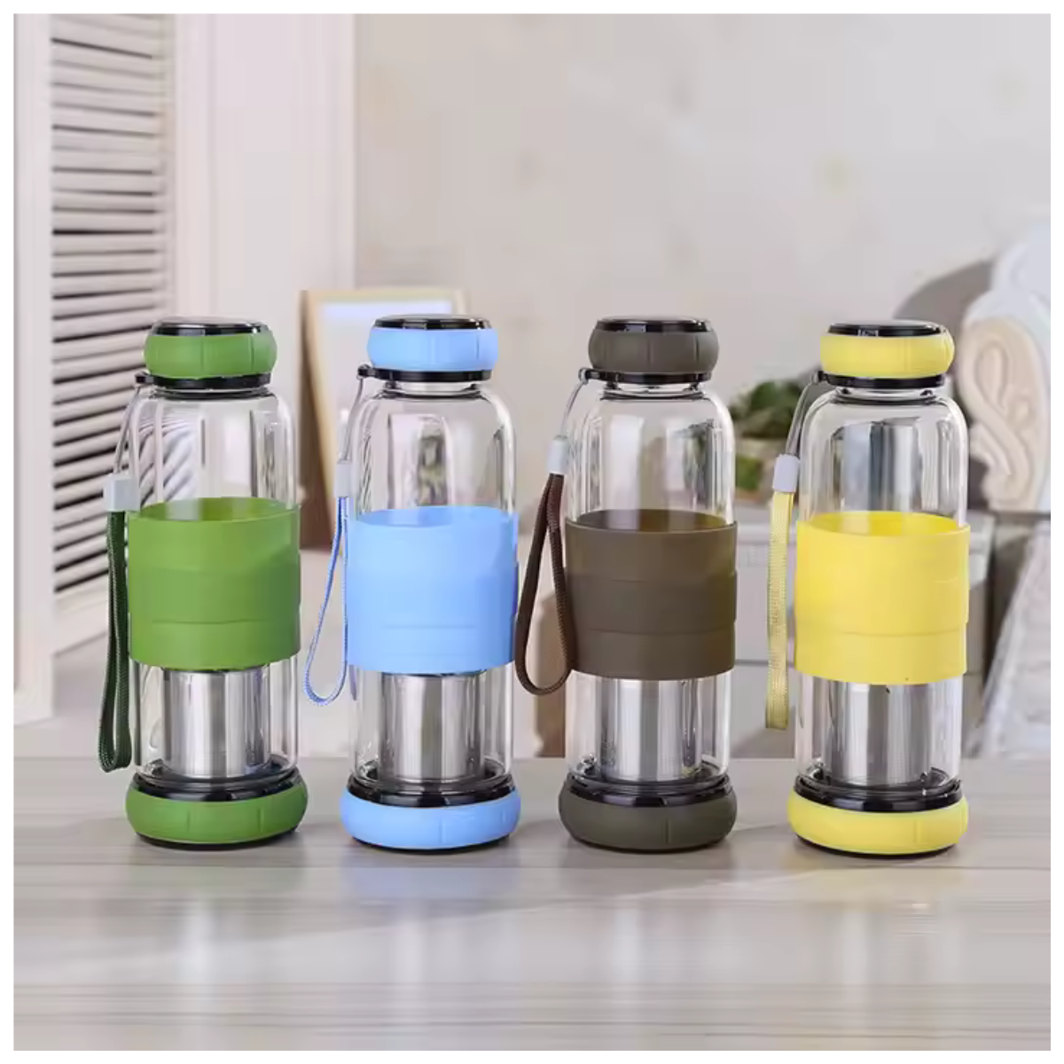 Botella Infusora de Vidrio - vista 3
