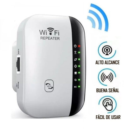 Repetidor de Señal WiFi con indicadores
