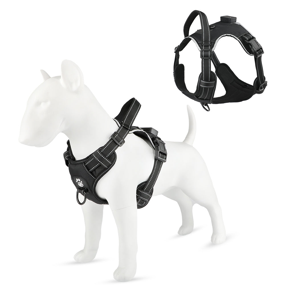 Arnés LED Antitirones Recargable para Perros
