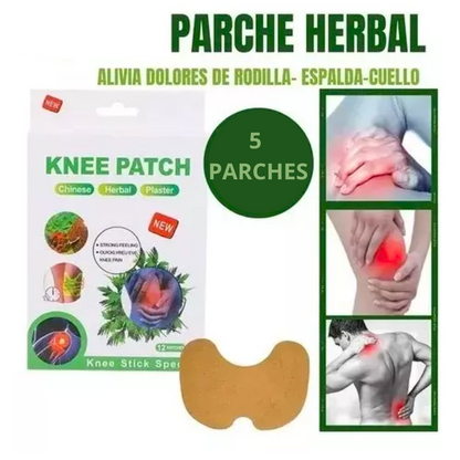 Pack Rodillera de Compresión + Parches Herbales
