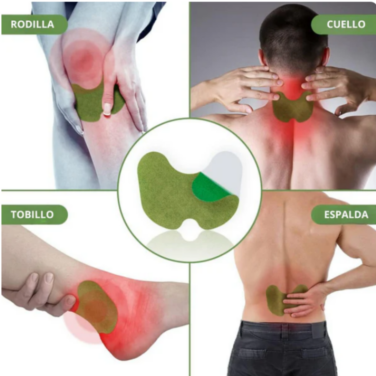 Pack Rodillera de Compresión + Parches Herbales