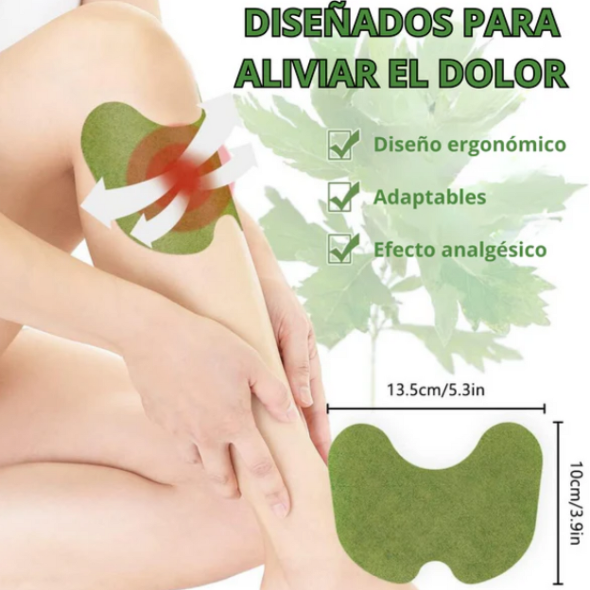 Pack Rodillera de Compresión + Parches Herbales