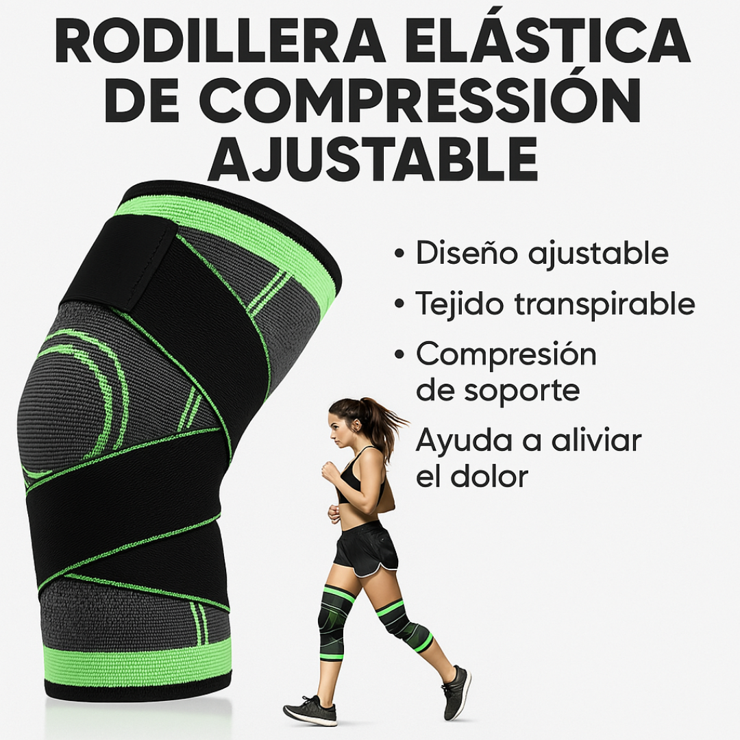 Pack Rodillera de Compresión + Parches Herbales