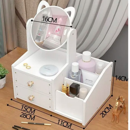 Espejo de Maquillaje con Cajón - vista 2