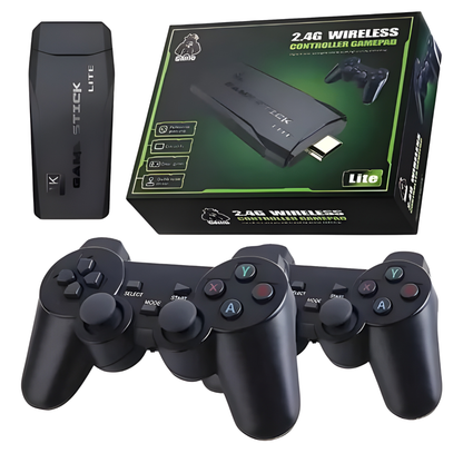 Game Stick 4K Consola Retro Inalámbrica HDMI con 10.000 Juegos