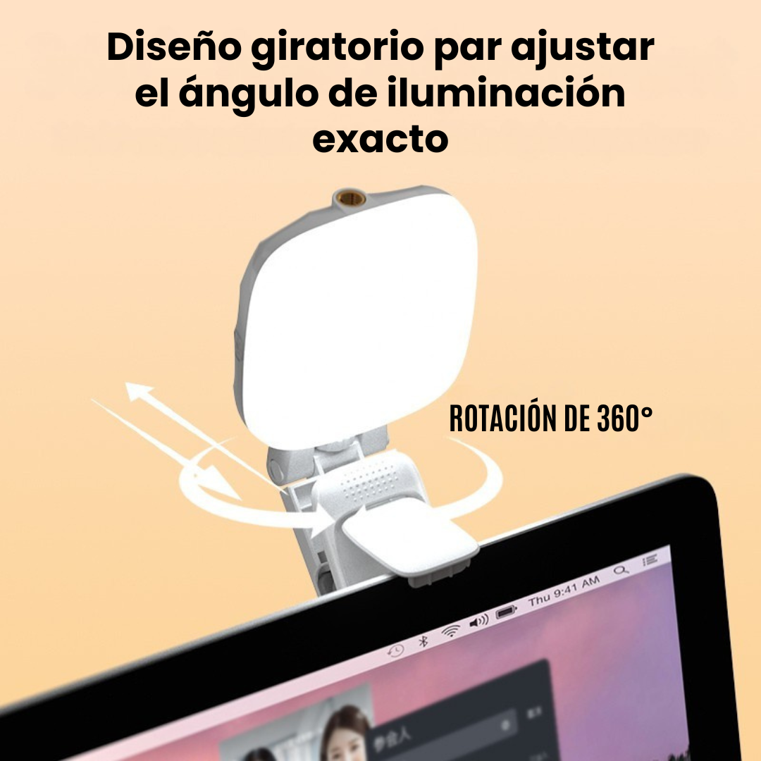 Luz LED con Clip para Selfies