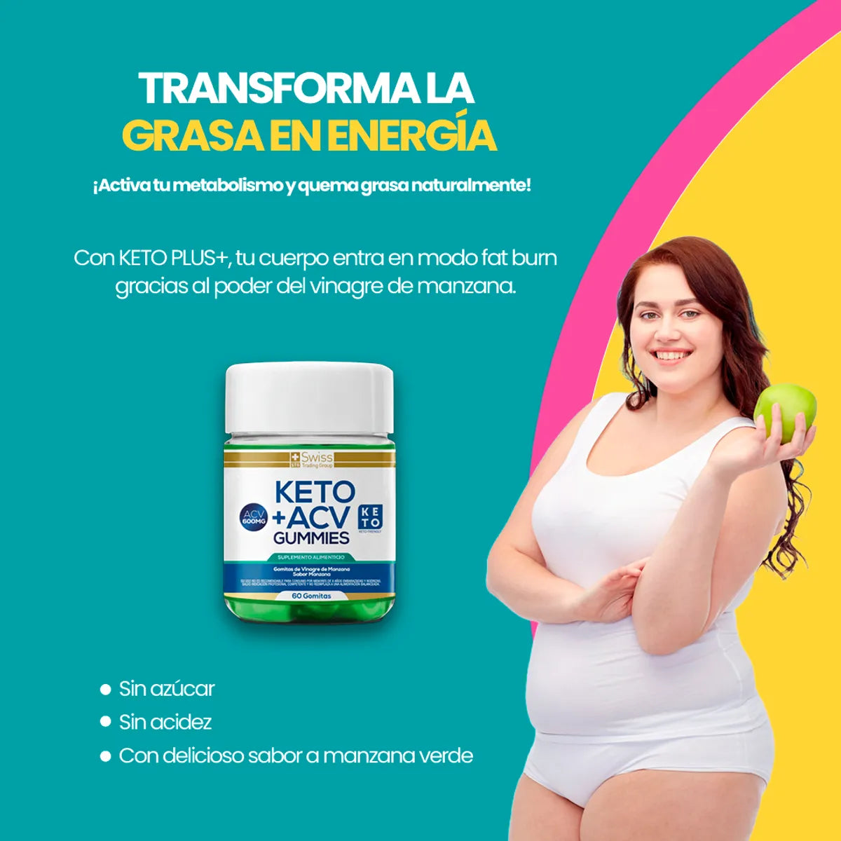 Keto Plus Gomitas de Vinagre de Manzana
