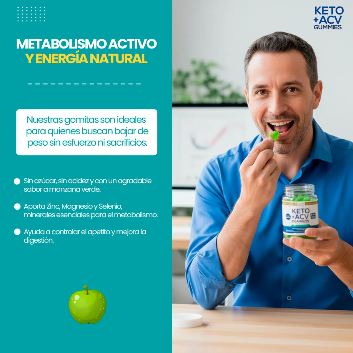 Keto Plus Gomitas de Vinagre de Manzana