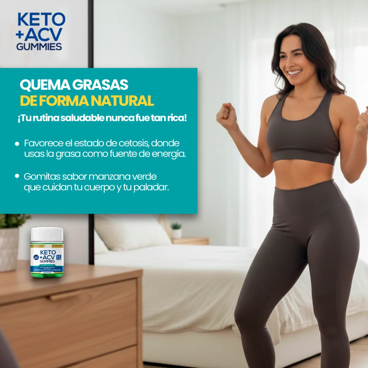 Keto Plus Gomitas de Vinagre de Manzana
