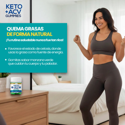 Keto Plus Gomitas de Vinagre de Manzana
