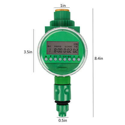 Kit Temporizador LCD Riego Microgoteo - vista 3