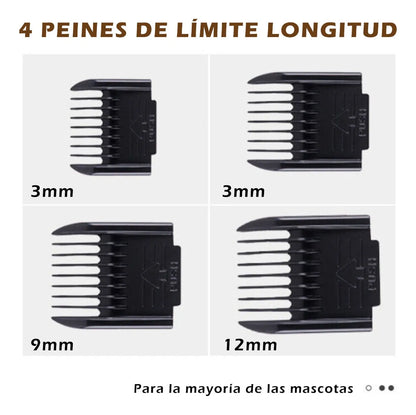 Cortapelos Recargable para Mascotas