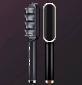 Cepillo Alisador Eléctrico negro