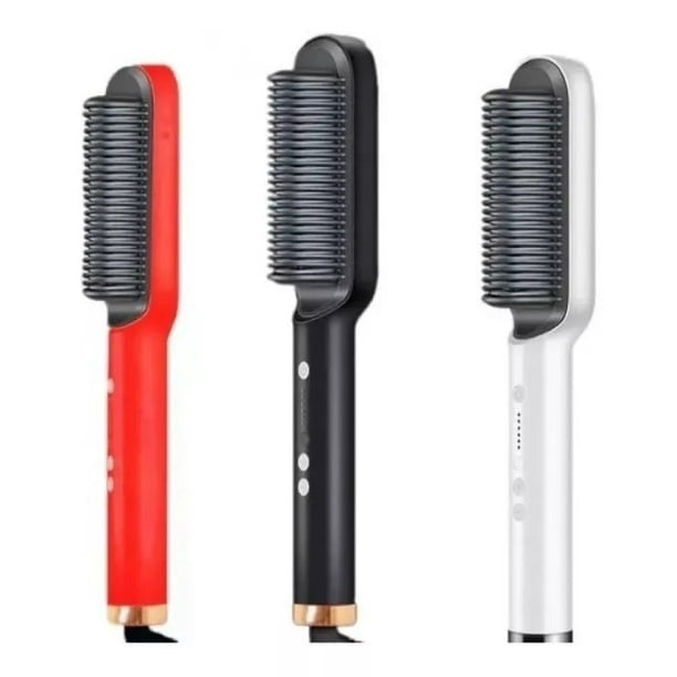 Cepillo Alisador Eléctrico Anti Frizz