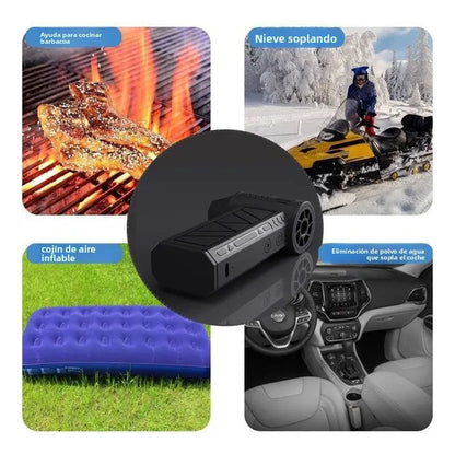 Mini Aspirador y Soplador Recargable - vista 4