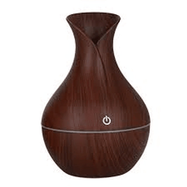 Humidificador Aromatizador madera oscura