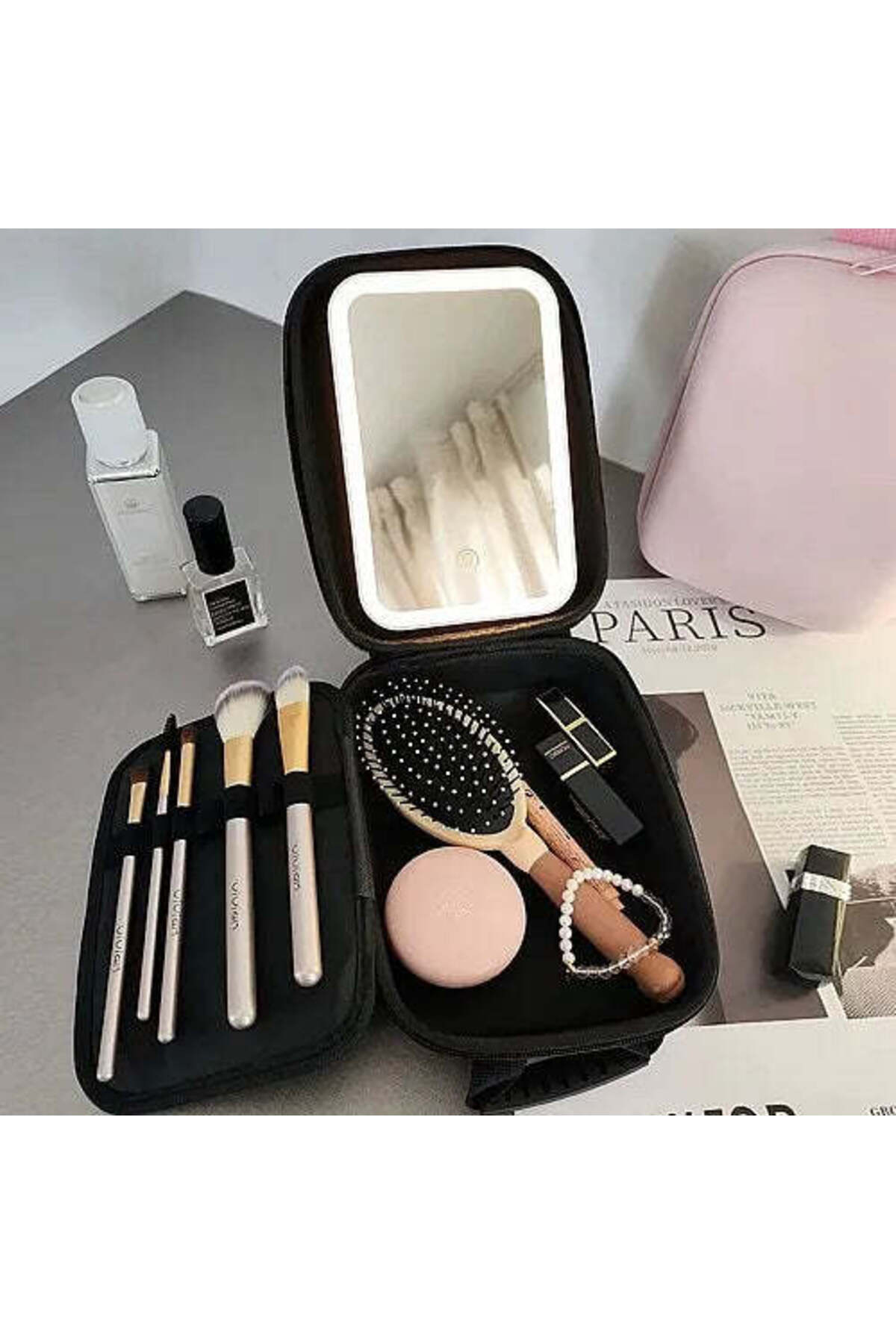 Estuche Maquillaje Espejo LED - vista 2