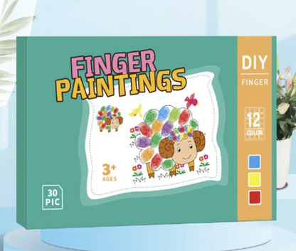 Kit de Pintura con Dedos Montessori
