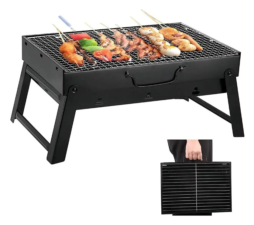 Mini Parrillera Portatil a Carbon - vista 4