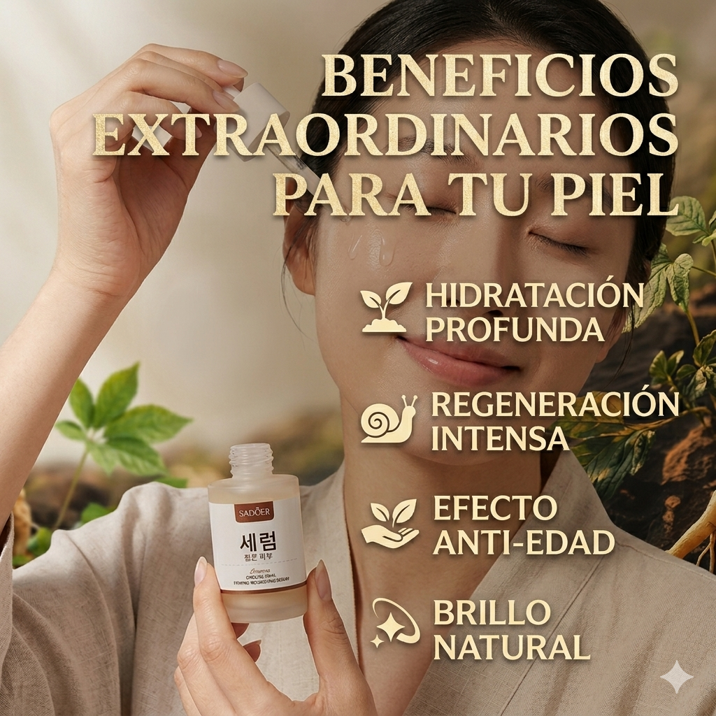 Sérum Facial Ginseng Caracol Reafirmante - vista 2