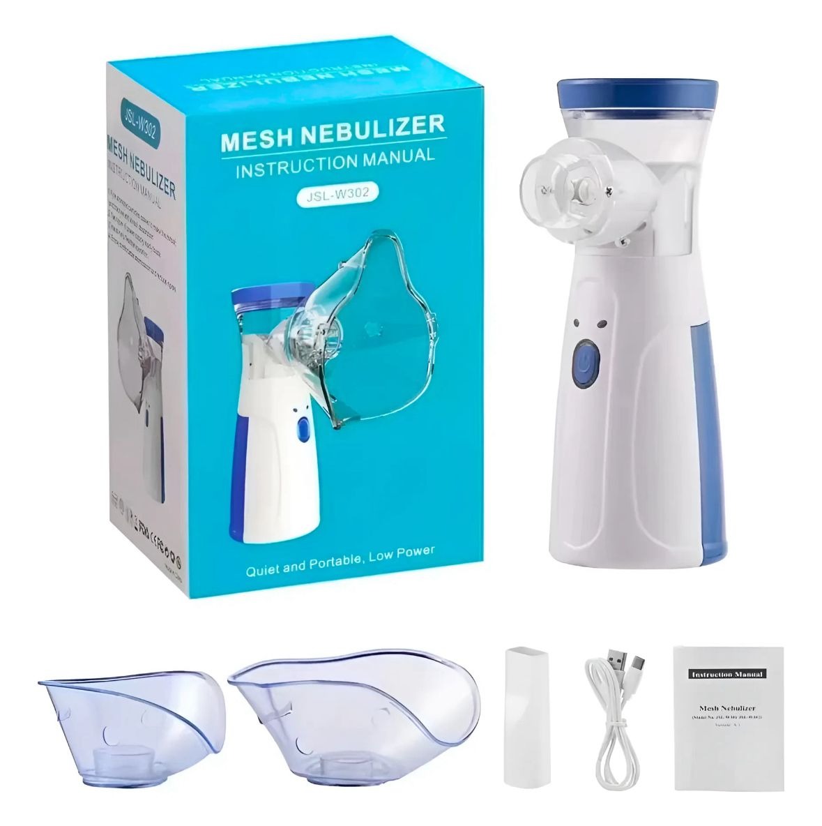 Kit de Salud 3 en 1: Tensiómetro, Nebulizador y Oxímetro