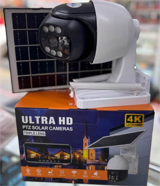 Cámara de Seguridad Solar instalada